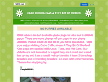 Tablet Screenshot of cabokennels.savei.net